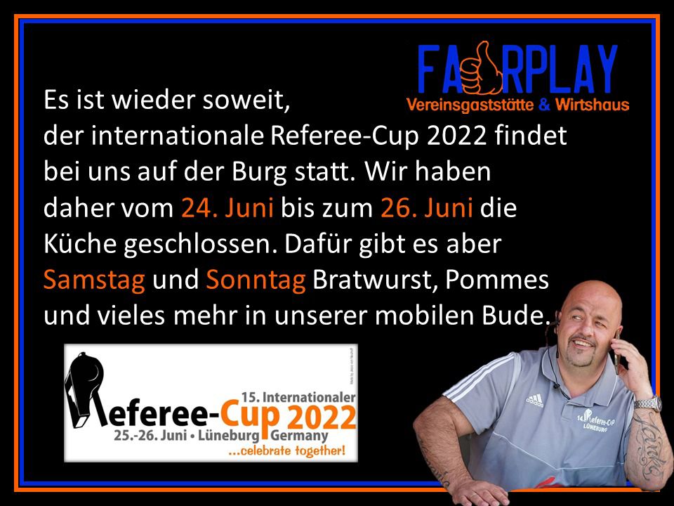 Read more about the article 15. Internationaler Referee-Cup 2022