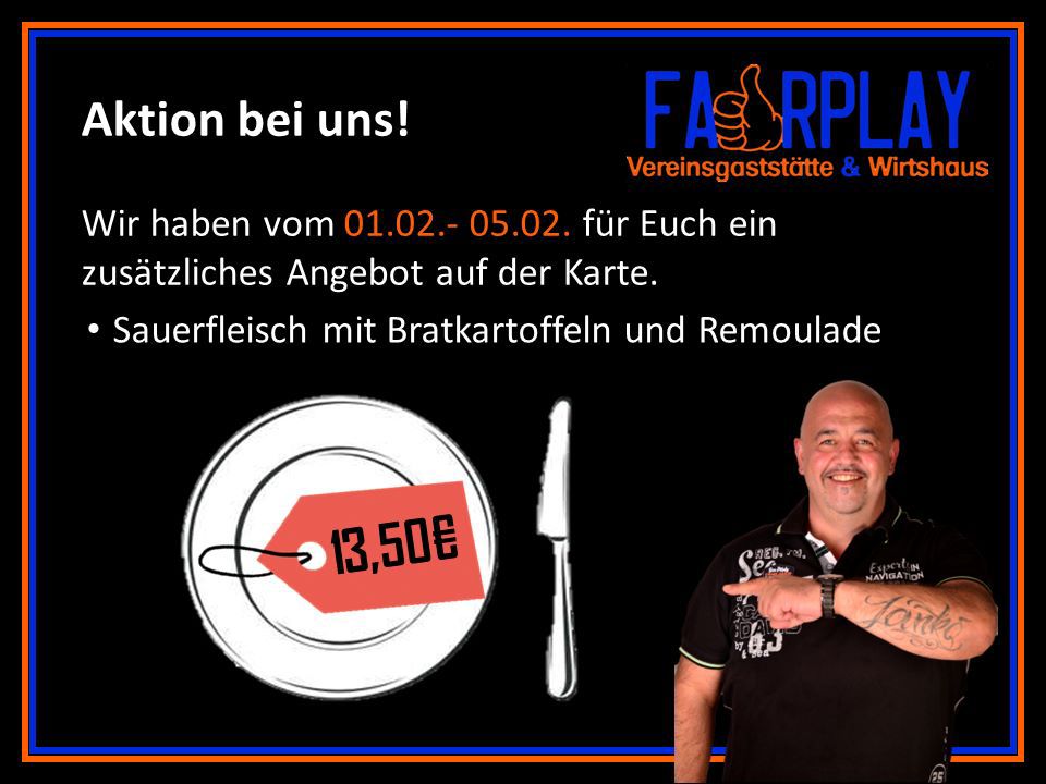 You are currently viewing Aktion – Sauerfleisch